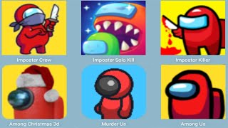Gameplay - Among Us,Imposter Crew,Among Christmas 3D,Imposter Solo Kill,Murder Us,Imposter Killer screenshot 5