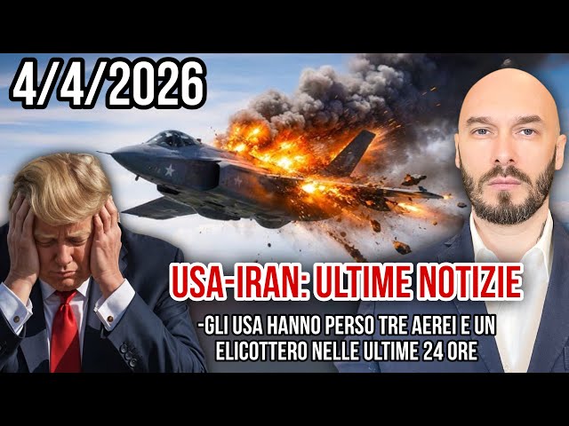 USA-IRAN: GLI USA HANNO PERSO TRE AEREI E UN ELICOTTERO NELLE ULTIME 24 ORE. 