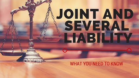 What is Joint and Several Liability?