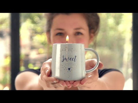 Fabriquez une jolie bougie mug de Noël l Maisons du Monde
