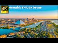Memphis, Tennessee, USA - 4K UHD Drone Video