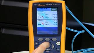Testing Lc To Lc Duplex Fibers Dtx Fi 103 - By Fluke Networks