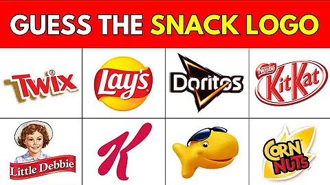 Guess The Snack Logo in 3 Seconds! | 50 Famous Logos | Logo Quiz