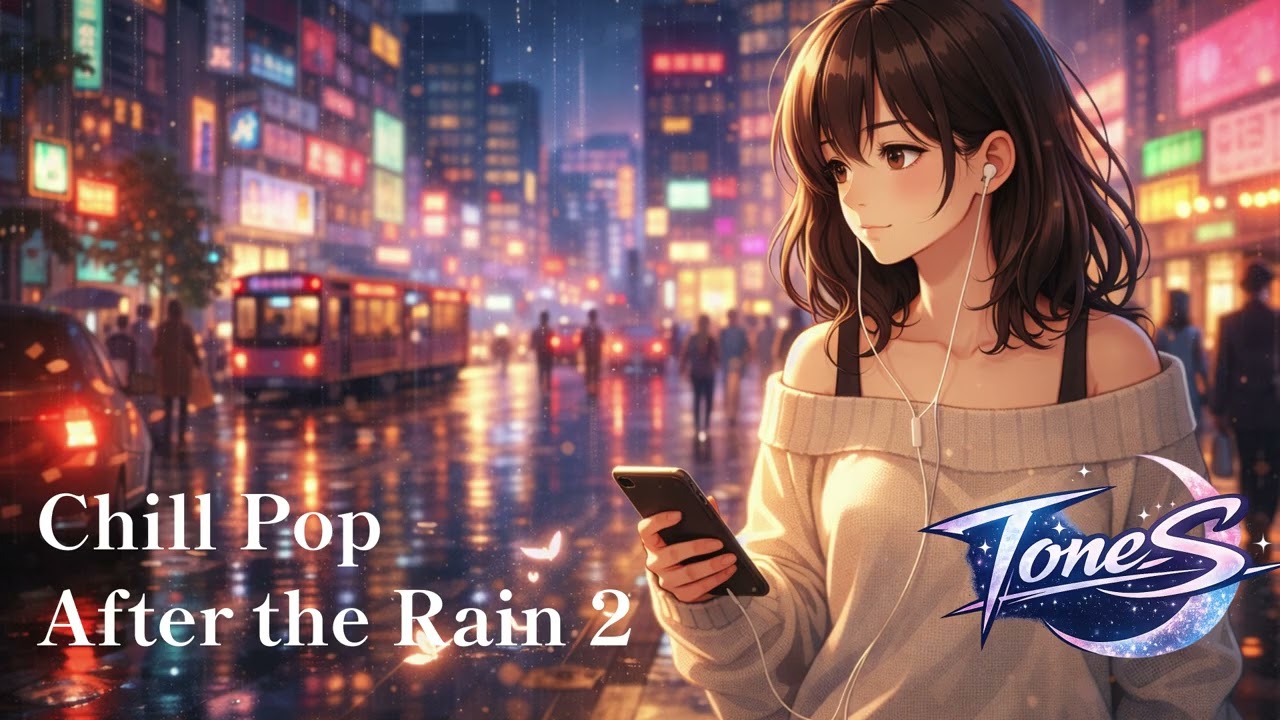 After the Rain 2 | Soft Emotional Chill Pop with Female Vocal Synth #ChillPop　#VocalSynth  #寝落ち音楽 