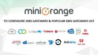 WordPress OTP Verification Plugin | SMS Gateway Configuration | Supported SMS Gateways