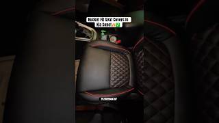 Bucket Fit Seat Covers In Kia Sonet🔥✅ | #viral #youtube #shorts #kiasonet