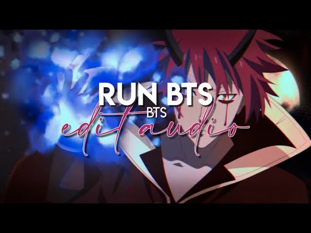 edit audio - run bts (bts)