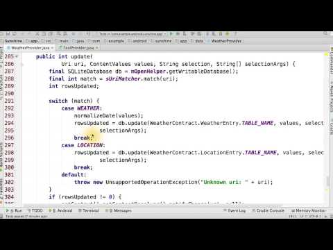 Update and Delete - Solution - Developing Android Apps