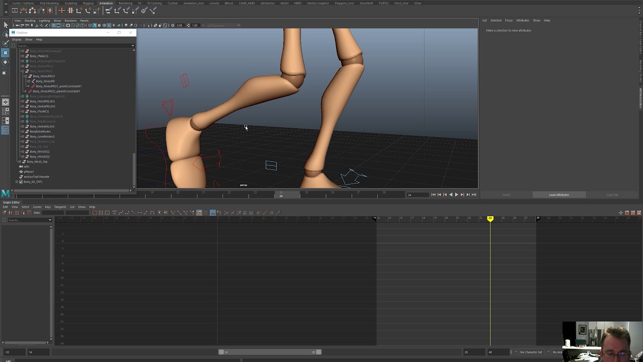 Cleaning Up Walking Knee pops With Motion Trails YouTube