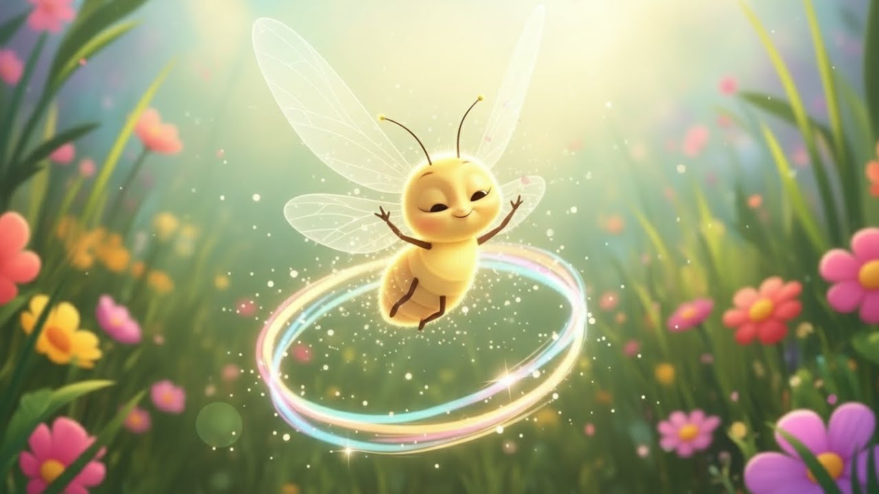 Firefly Flick’s New Year Glow | Sparkling Night Song for Kids | Toddler Celebration Rhyme