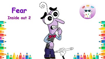 How to Draw Fear | Inside Out 2