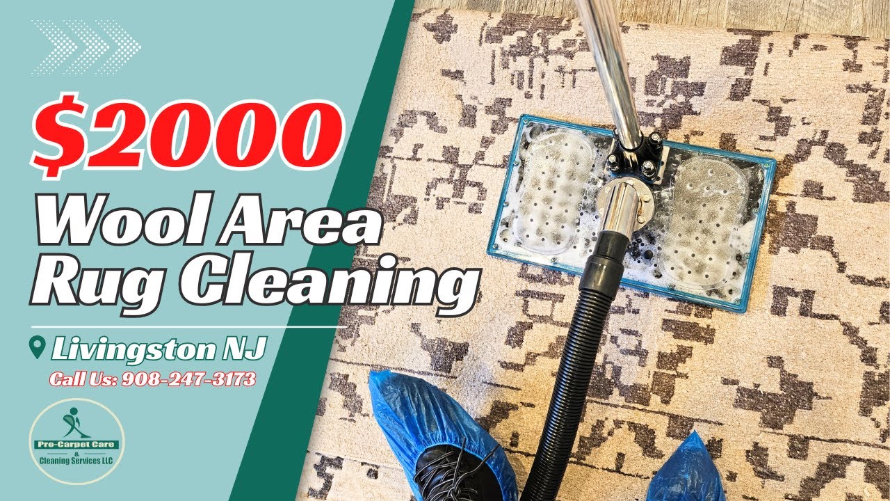$2000 Wool Area Rug Cleaning | Water Damage Restoration in Livingston NJ