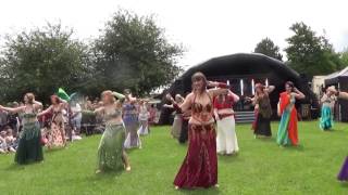 The Buckleton Belly Dancers performing to Habibi Tal Al Yea