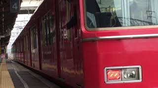 ［4両の本線急行］名鉄3700系 3704f(急行岐阜行き）新安城駅  発車‼️