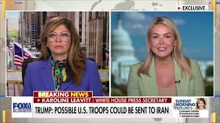 White House Press Secretary Karoline Leavitt says military draft "on the table" in Iran war