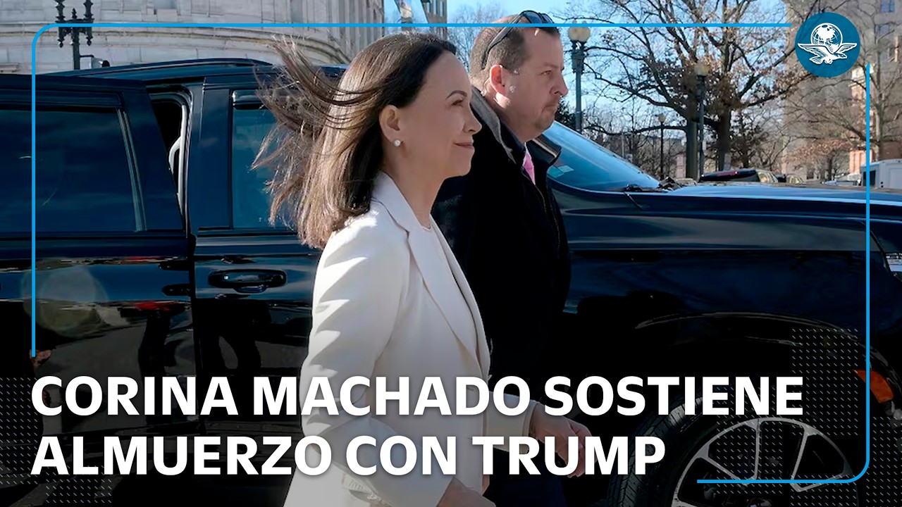 María Corina Machado se reúne con Trump