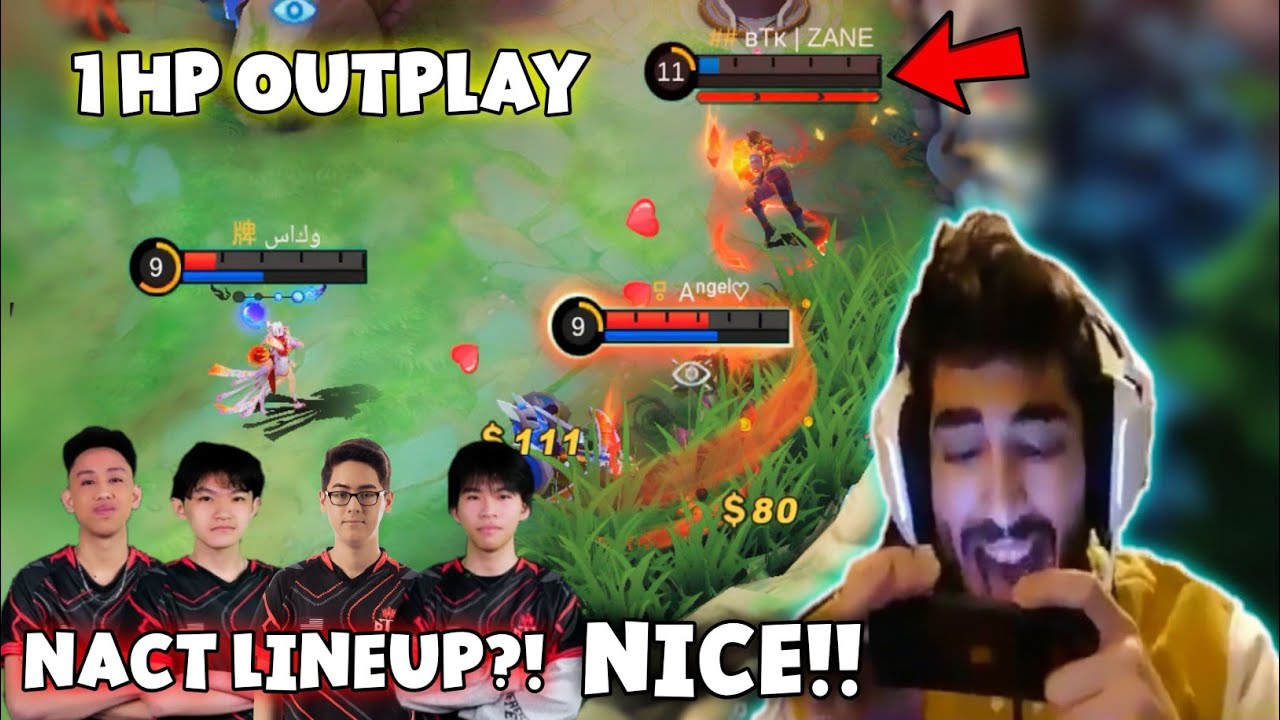 MOBAZANE 1 HP OUTPLAY ON PAQUITO GOT THE WHOLE BTK SQUAD HYPED UP..😳