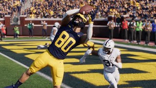 Penn State vs. Michigan - College Football 27 Gameplay (Wk 7 Sim)