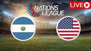 USA vs El Salvador, CONCACAF Nations League 2022 / LIVE Match Today. screenshot 2