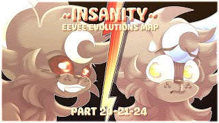 Insanity Eevee Evolutions || Reanimated parts