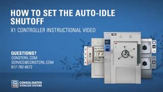 How To Set The Auto-Idle Shutoff - X1 Controller