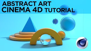 Cinema 4D S24 abstract environment Tutorial (Quick Tips)