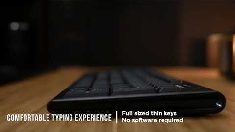 Macally RFSSKEYCOMBO Wireless RF Keyboard and Mouse for PC