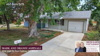 624 Irish Dr Fort Collins, CO 80521 2610 Fisk Rd Zip Code