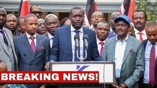 BREAKING NEWS! ANGRY OPPOSITION LEADERS RESPONDS TO RUTO'S NEW POLICE UNIFORM!!!