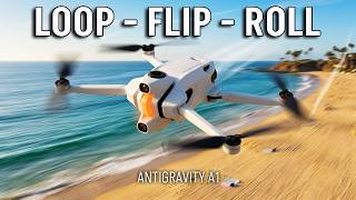HOW TO LOOP , FLIP & ROLL The AntiGravity A1 360 Drone