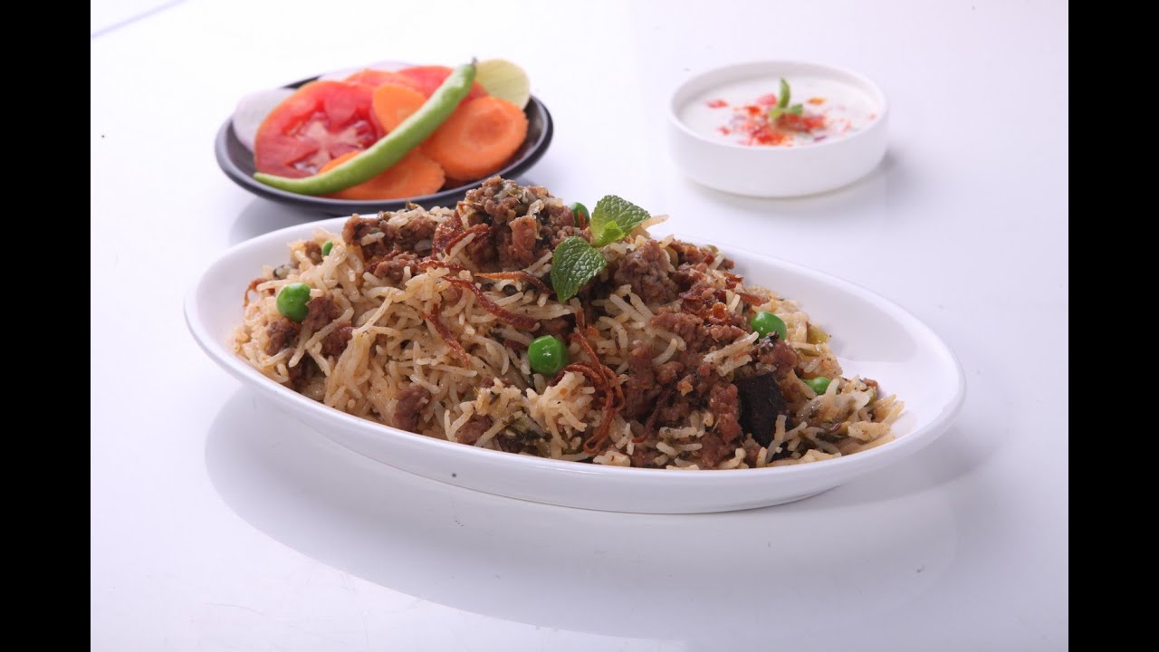 HYDERABADI KHEEMA BIRYANI YouTube