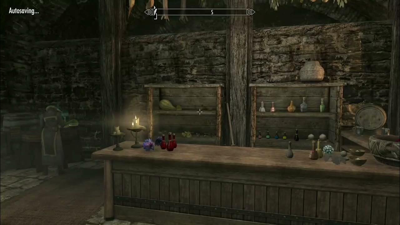 SKYRIM Hidden Chest Riften (Elgrims Elixirs) YouTube