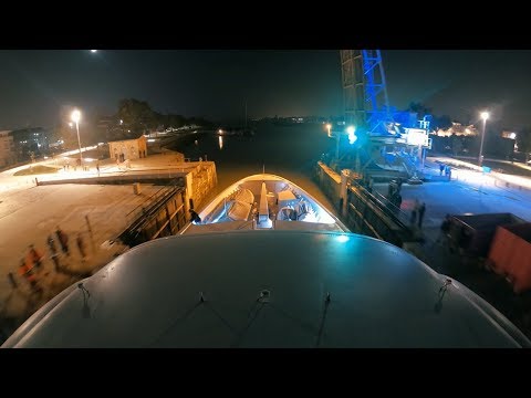 Insane boat handling skills