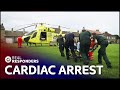 Wasp Sting Causes Patient To Go Into Cardiac Arrest | Helicopter ER | Real Responders
