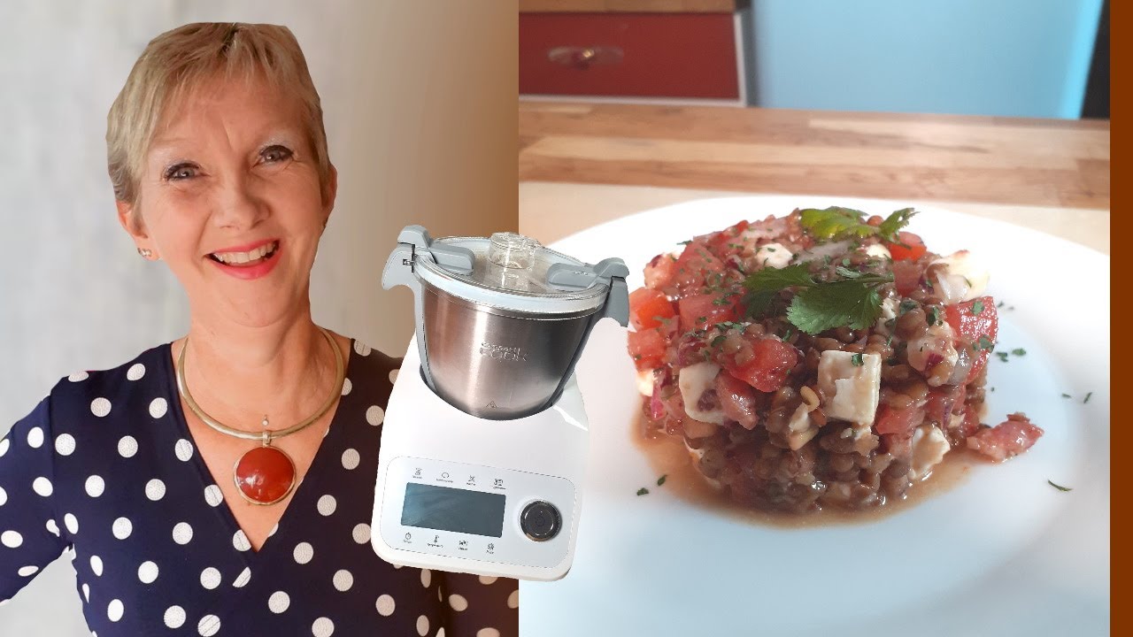 SALADE DE LENTILLES GOURMANDE AU COMPACT COOK ELITE OU PRO ( POUR 4 ...