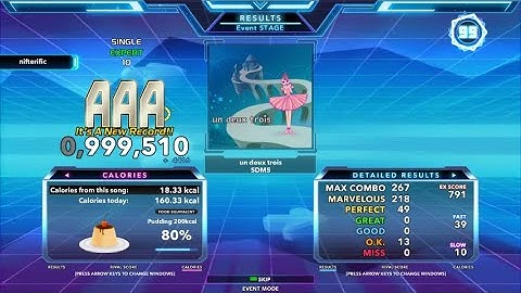 un deux trois (ESP-10) PFC 49p (StepMania, Judge 6)