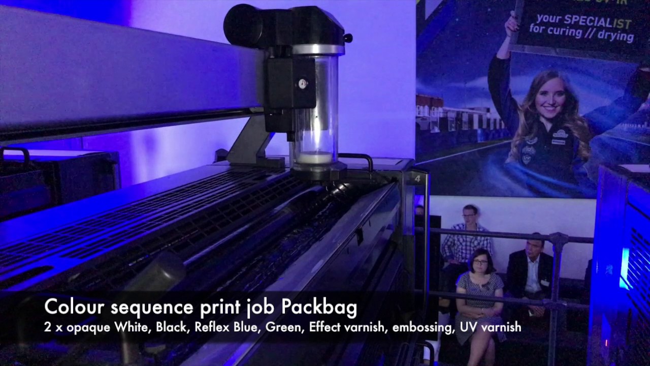 IST METZ UV Days 2017: Live-Demo on Heidelberg Speedmaster CD 102-7 LX