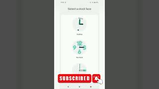 Clock widget option | AZAR CHANNEL | Tamil #shorts #azarchannel screenshot 4