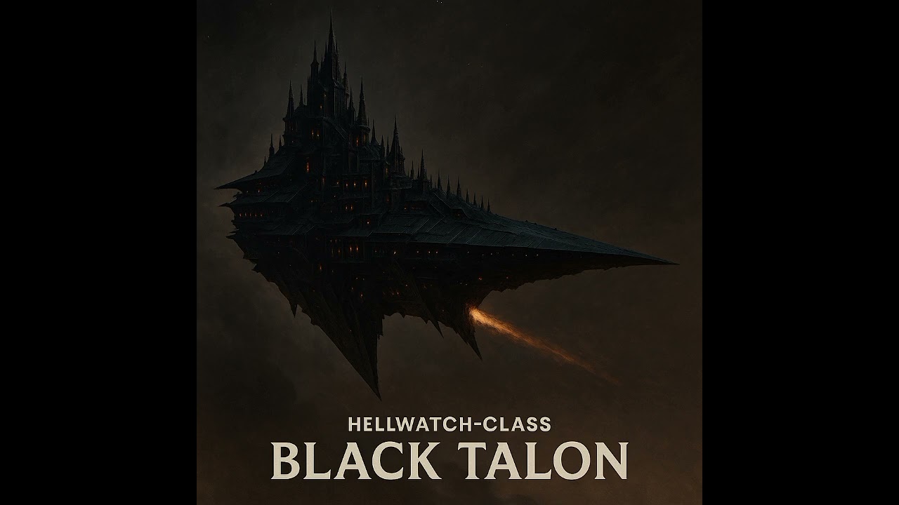 BLACK TALONS HELLWATCH CLASS FLAGSHIP ( OBSIDIAN PRODUCTIONS) (OBSIDIAN LORE)