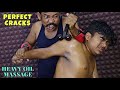 Perfect cracks by asim barber  heavy oil head massage  deep tissue body massage  neck crack asmr