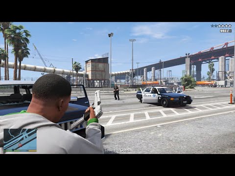 GTA 5 - Vagos Cargo Ship Heist + Ten Star Escape