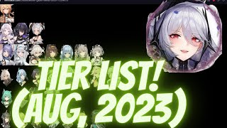 AETHER GAZER TIER LIST (AUGUST 2023 EDITION!) - Aether Gazer Global
