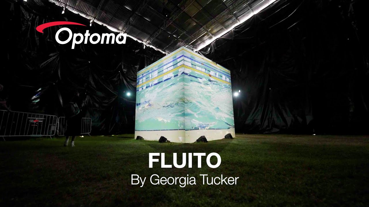 Optoma projectors used to showcase an immersive art experience for the