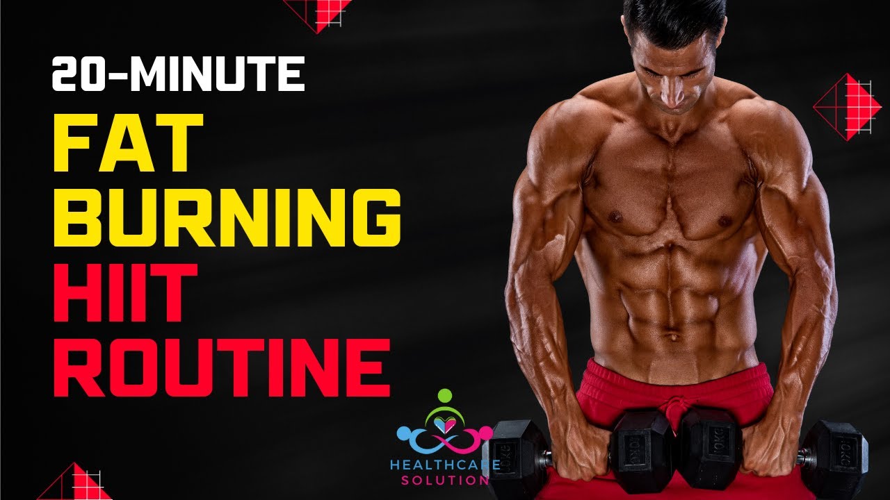 20 Minute Fat Burning HIIT Routine - YouTube