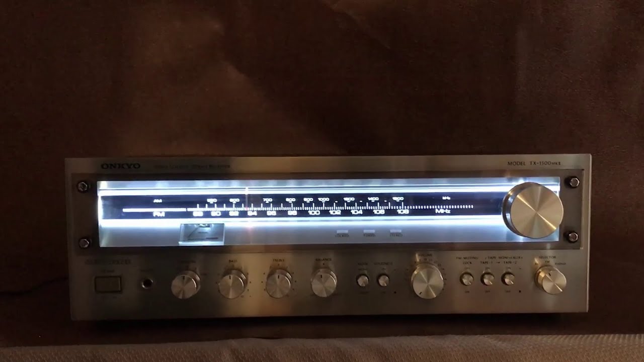 Onkyo TX-1500 mkII lamp replacement