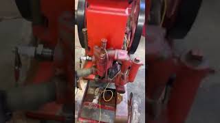1 1/2HP Olds Saeger Type A Rumley Products Hit And Miss Flywheel Gas Engine #hitmiss #engine #power