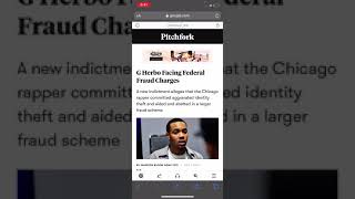 G Herbo ALLEGEDLY  indicted in a Wire Fraud (2020 WTF)