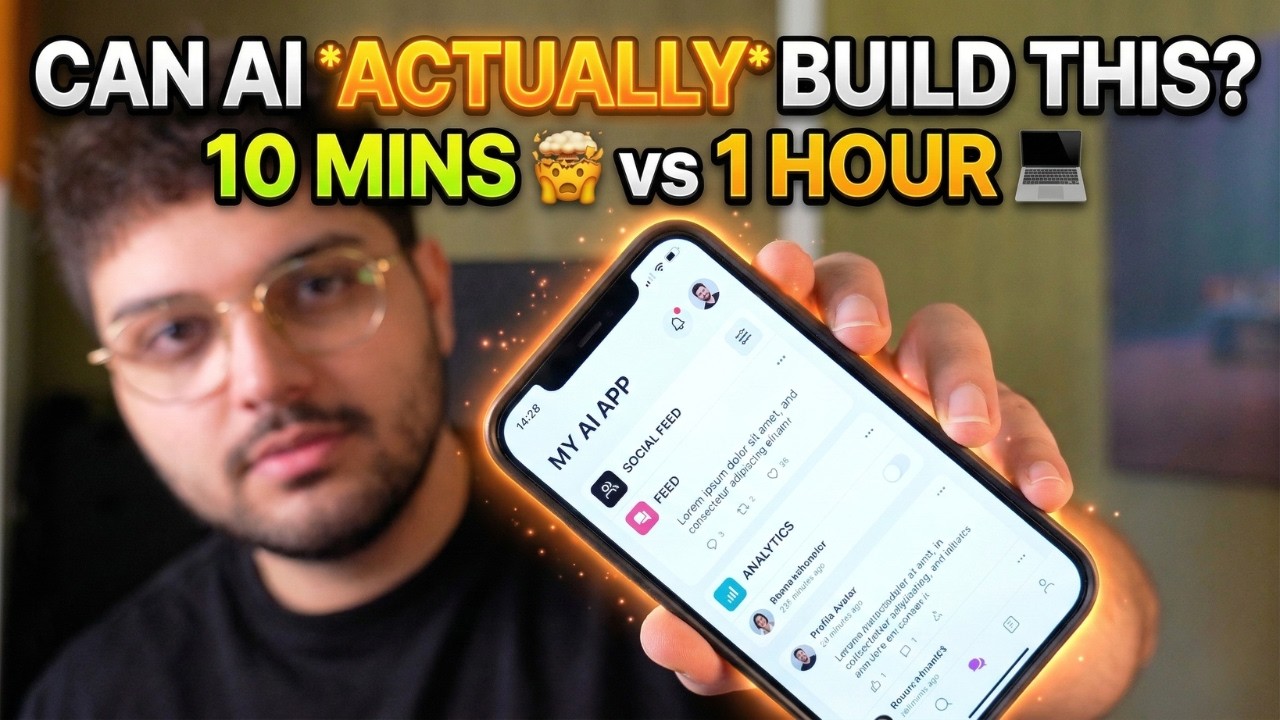 Can AI Build a Real App in 10 Minutes? (spoiler: kinda) - YouTube