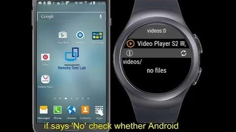 Video Player S2  for Gear S2/S3/Sport - video tutorial how to transfer video files.