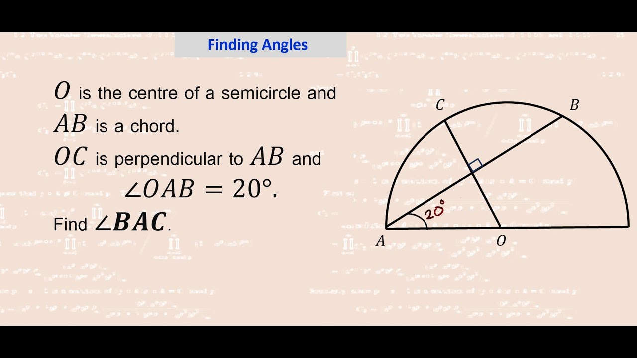 Finding Angles - YouTube